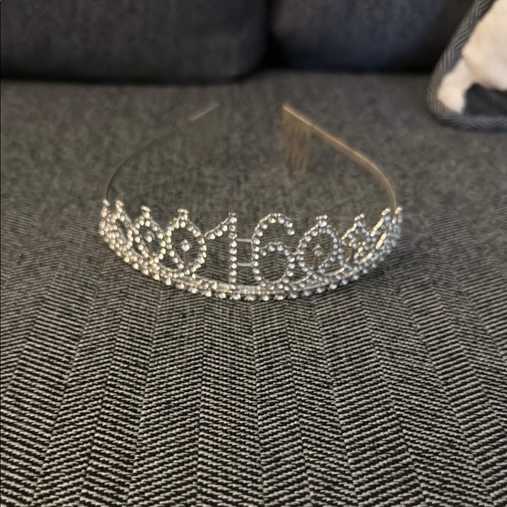 Elegant Silver Tiara